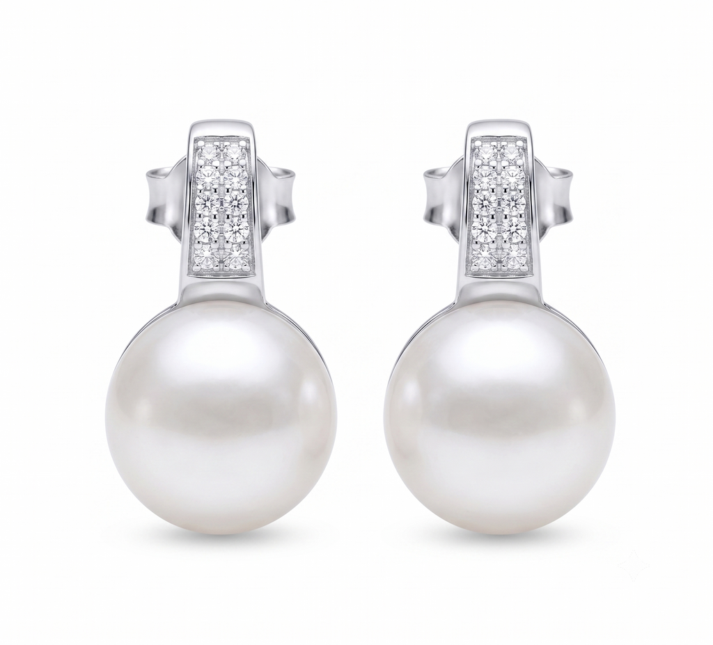 Aros perla y circones