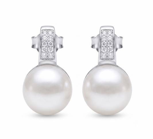 Aros perla y circones