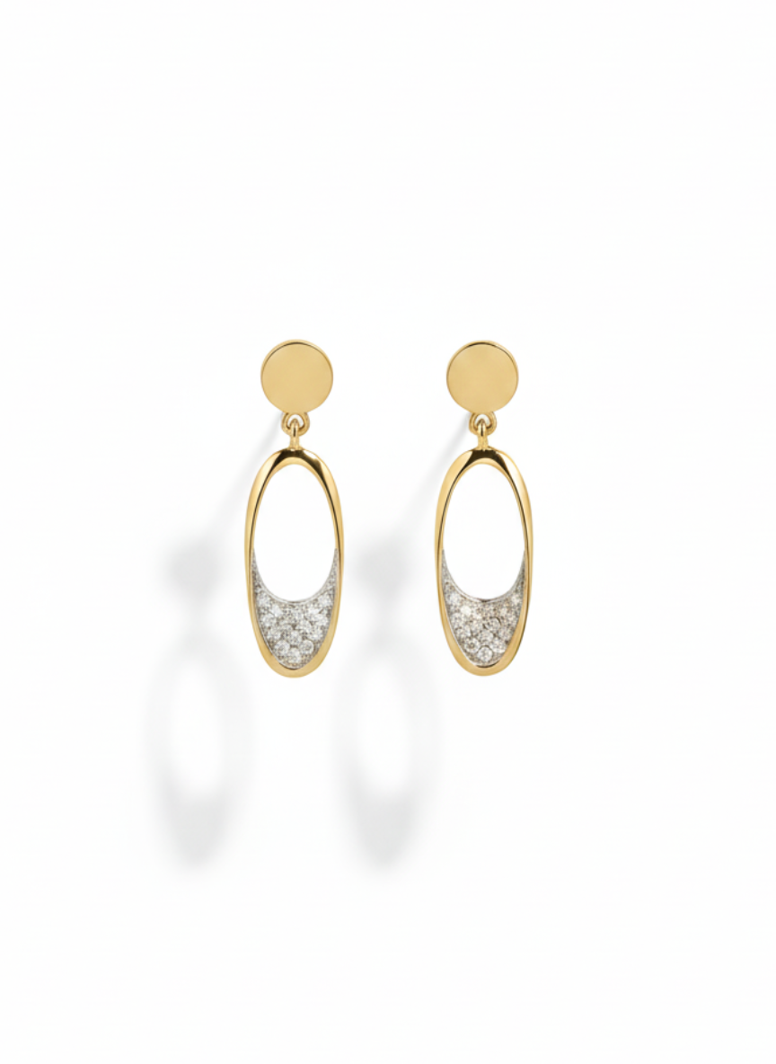 Aros colgantes