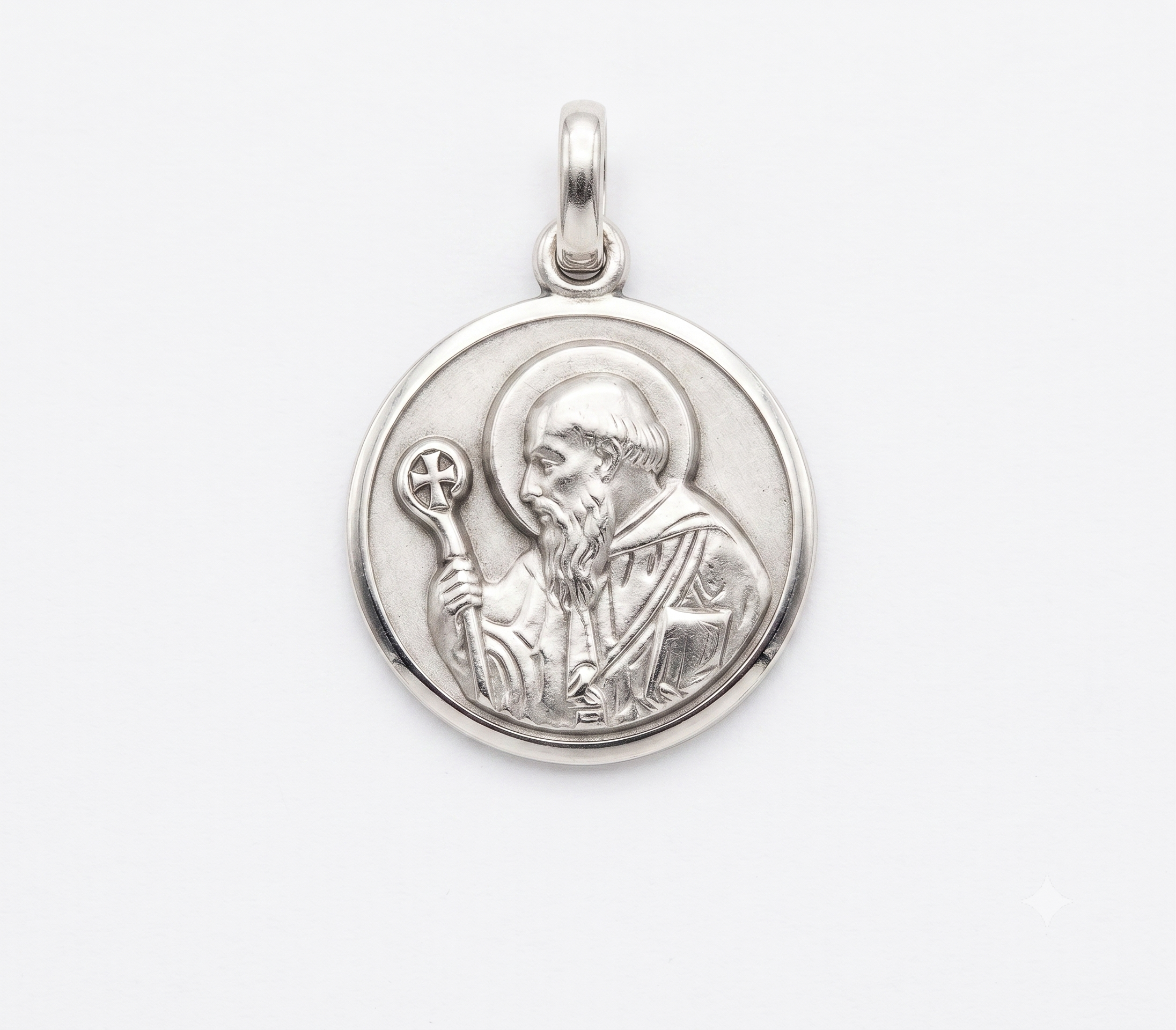 Medalla san benito 13mm