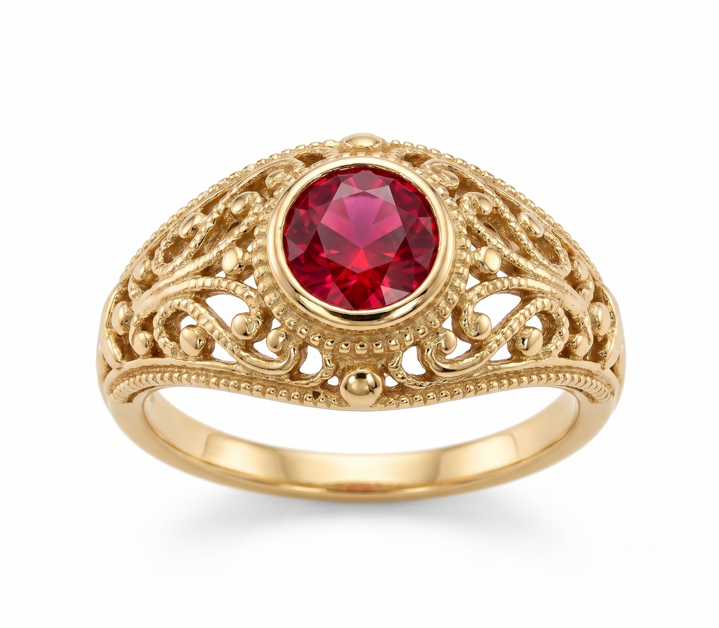 Anillo sello real