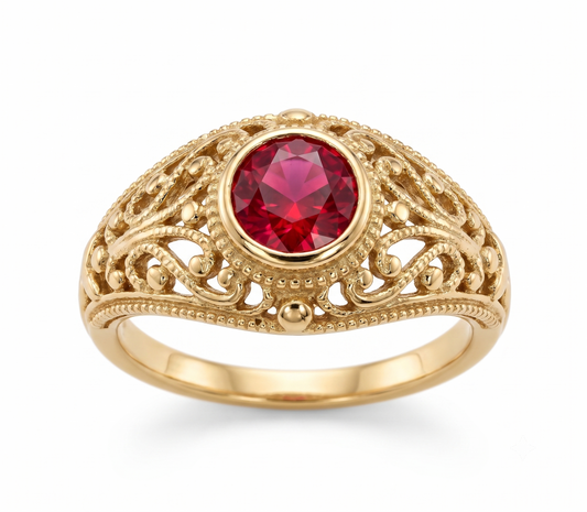 Anillo sello real
