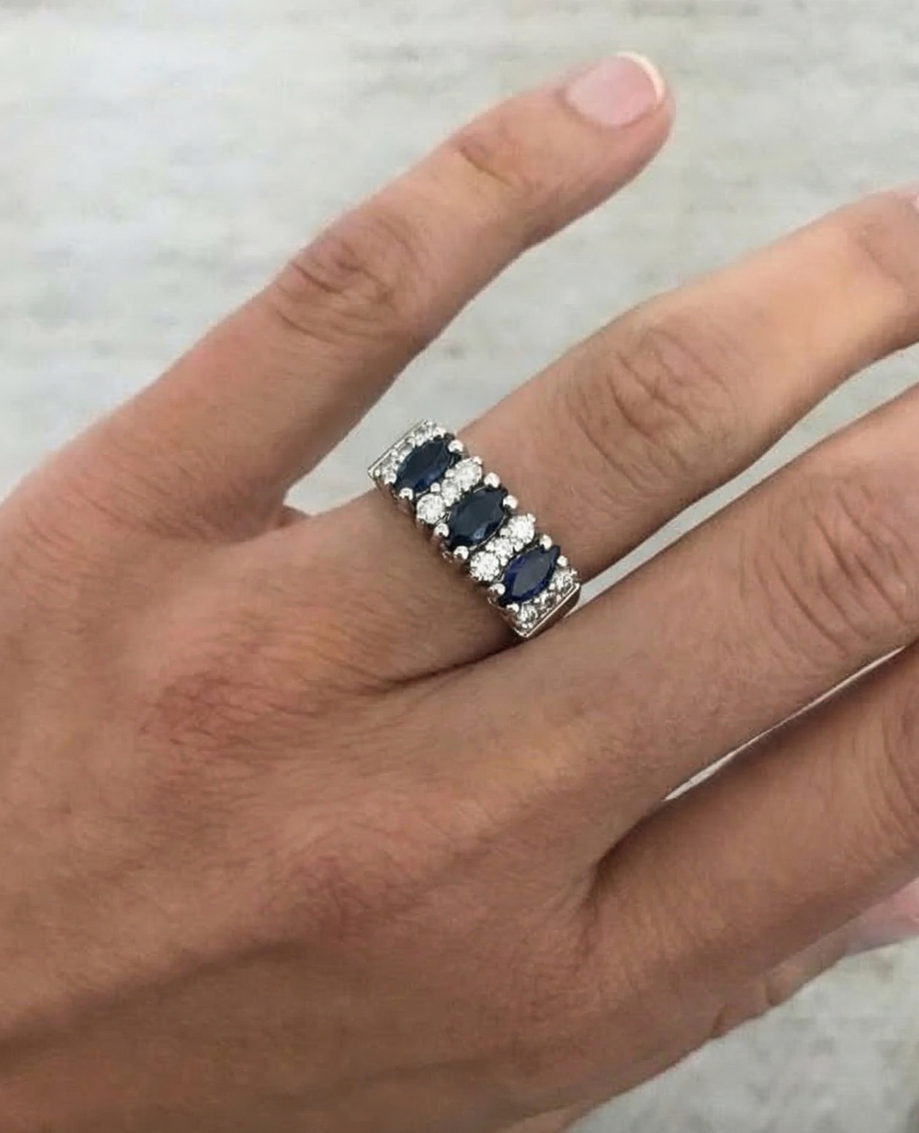 Anillo Zafiro