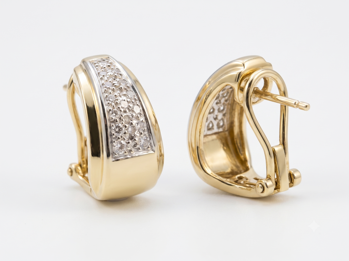 Aros placa de Brillantes.