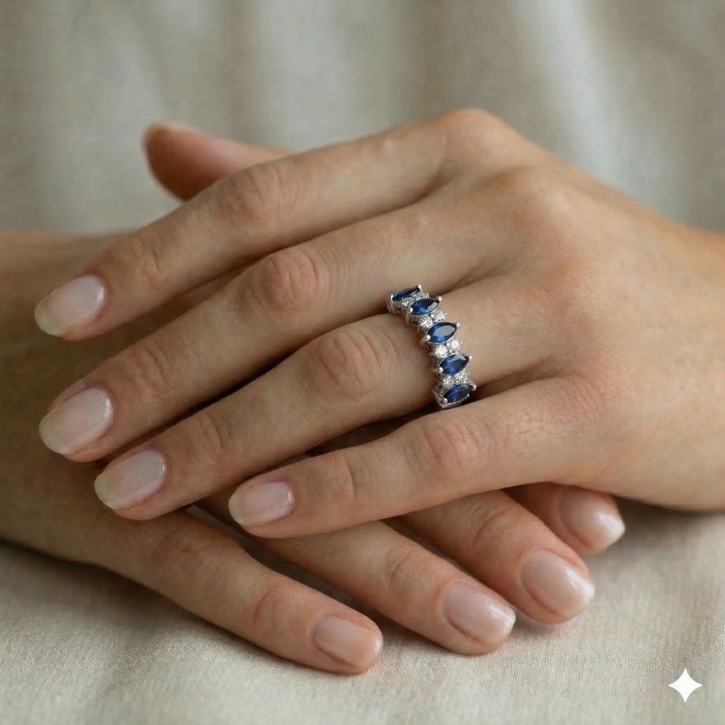 Anillo Zafiro