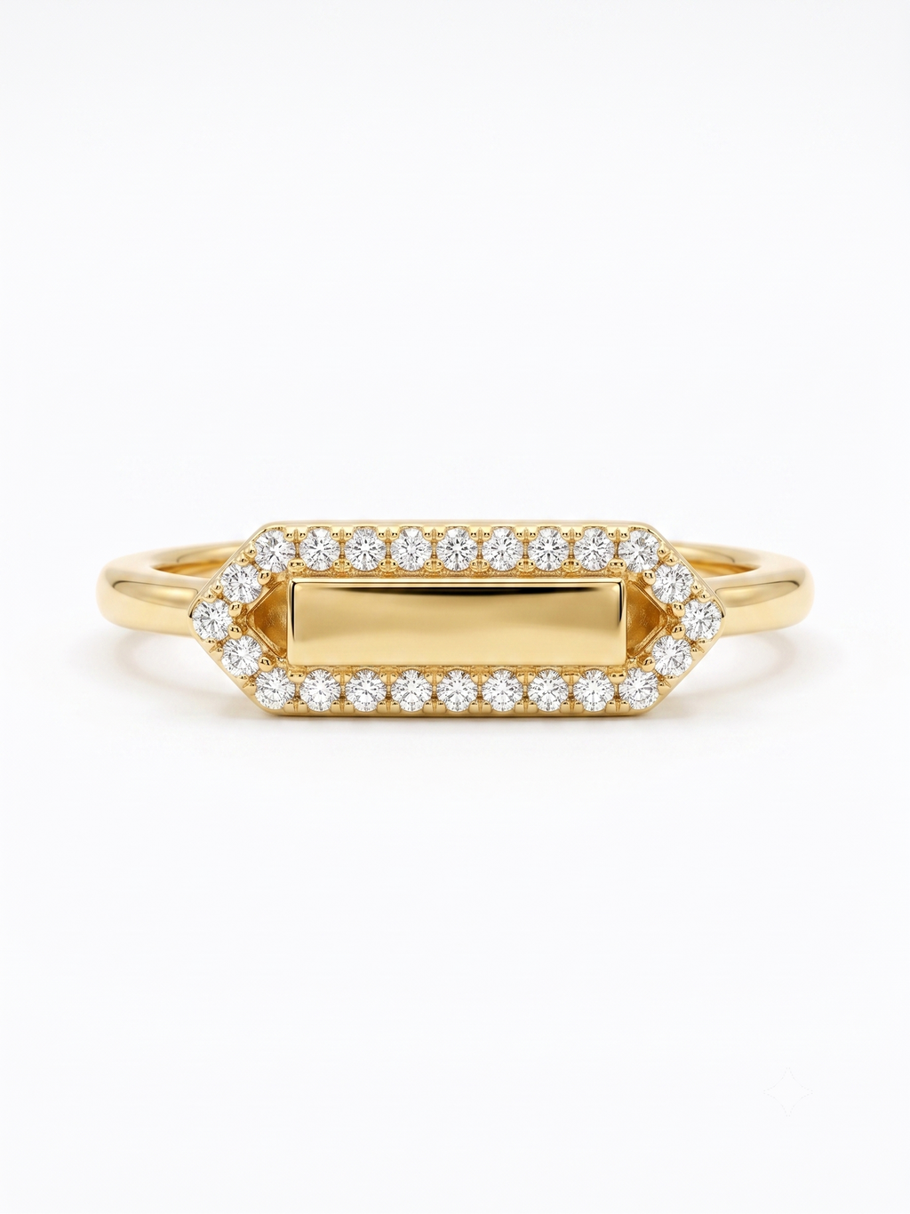 Anillo placa