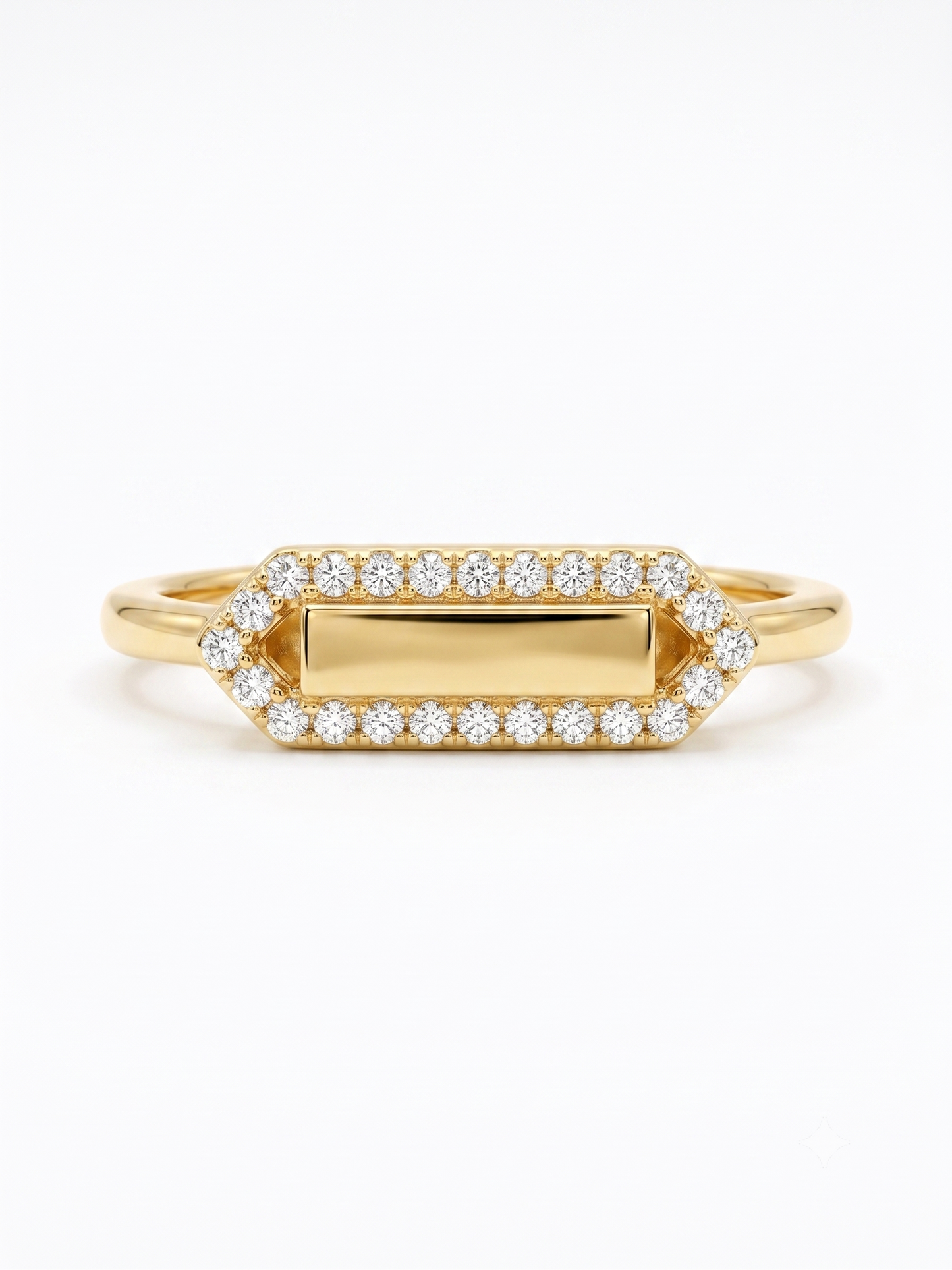 Anillo placa