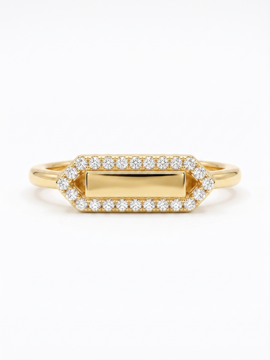 Anillo placa